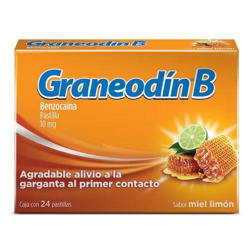 GRANEODIN B MIEL LIMON 24 TAB