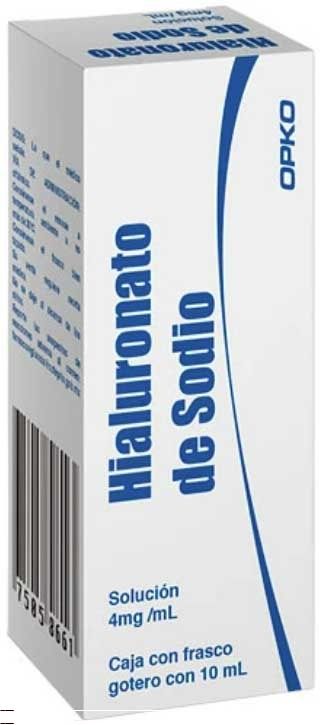 HIALURONATO DE SODIO 4 MG/1 ML GOT OFT 10 ML OPKO