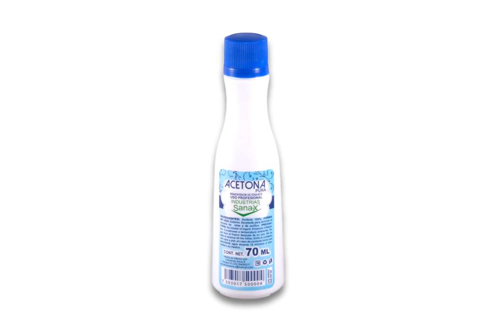 ACETONA QUITA ESMALTE FCO 70 ML SANAX