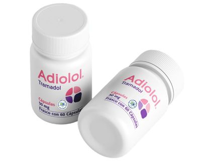 ADIOLOL 50 MG 2 FCO 60 CAP