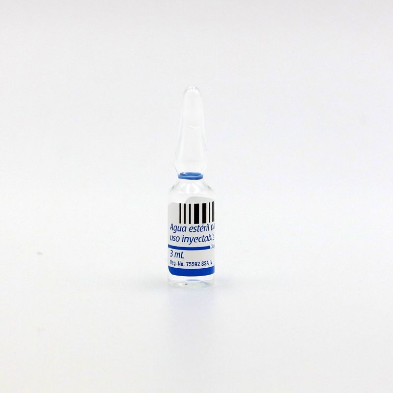 AGUA INYECTABLE SOL 3 ML PISA