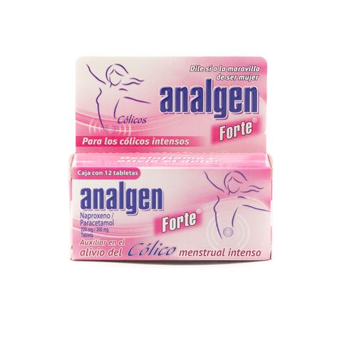 ANALGEN FORTE COLICOS 220/300 MG 12 TAB