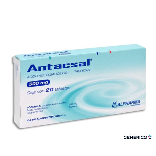 ANTACSAL 500 MG 20 TAB