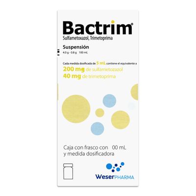 BACTRIM 40/200/5 ML SUSP 100 ML