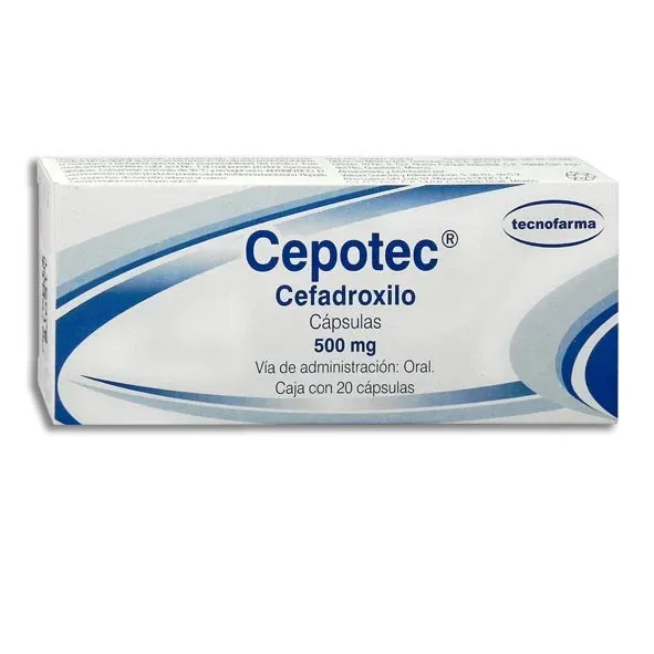 CEPOTEC 500 MG 20 CAP