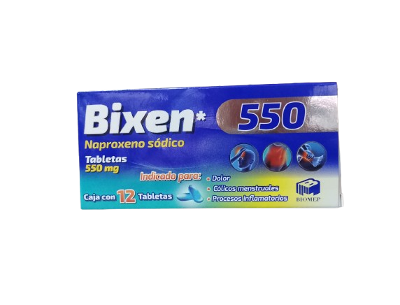BIXEN 550 MG 12 TAB