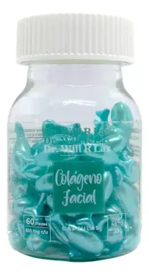 COLÁGENO FACIAL 650 MG 60 CAP DR. WILL R. LAX