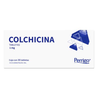 COLCHICINA 1 MG 30 TAB PERRIGO