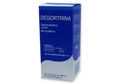 DEGORTRINA 50 MG/100 ML JBE 120 ML