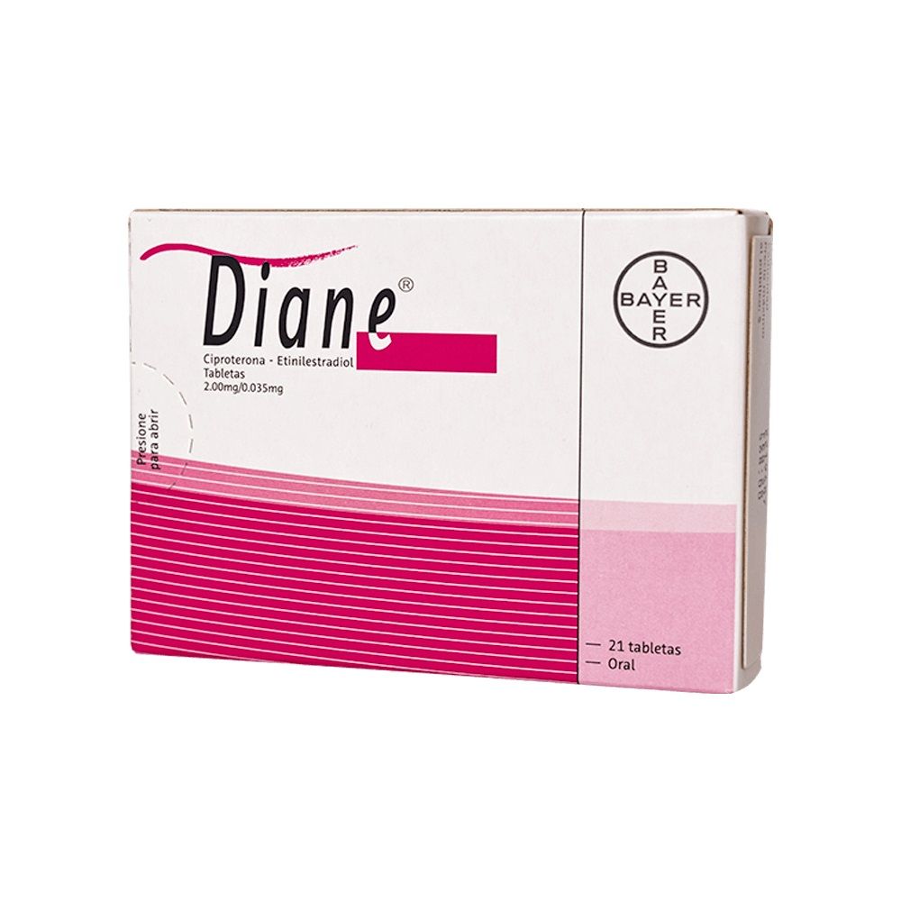 DIANE 2.00/0.035 MG 21 TAB