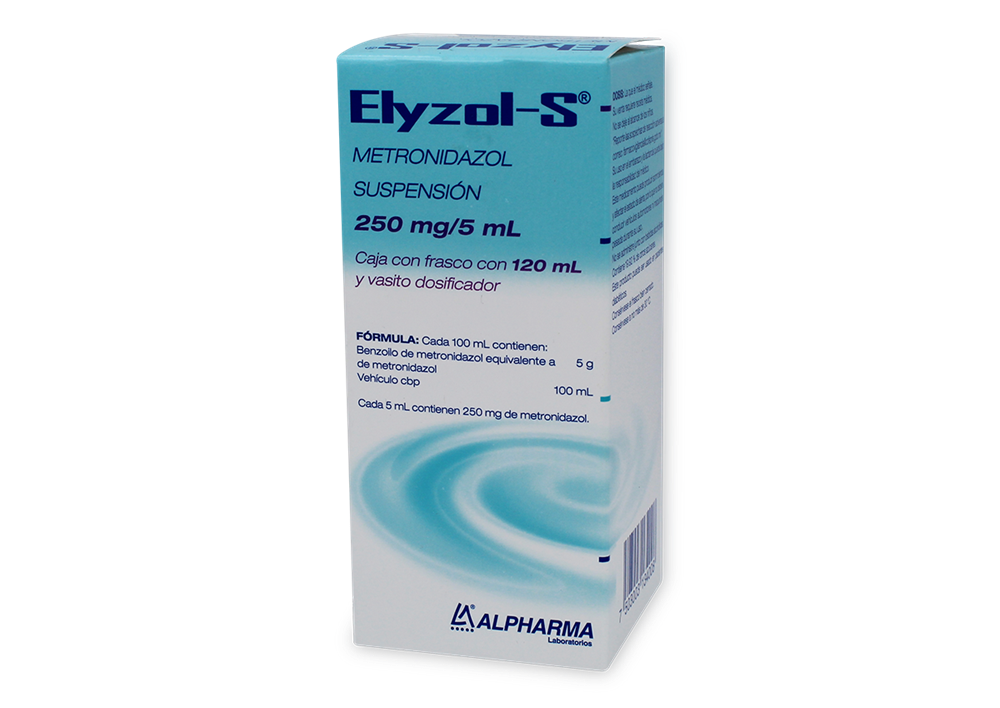 ELYZOL-S 250MG/5/ML SUSP 120 ML