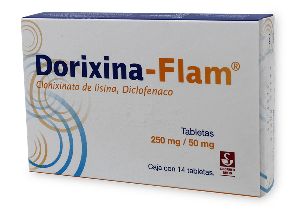 DORIXINA FLAM 250/50 MG 14 TAB