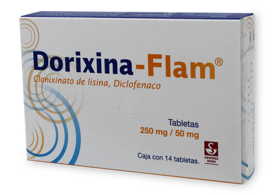 DORIXINA FLAM 250/50 MG 14 TAB