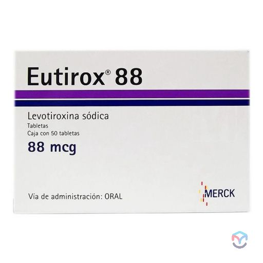 EUTIROX 88 MCG 50 TAB