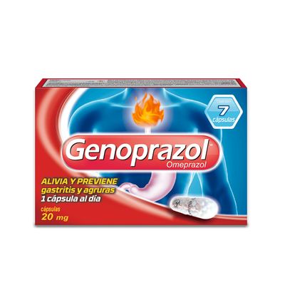 GENOPRAZOL 20 MG 7 CAP