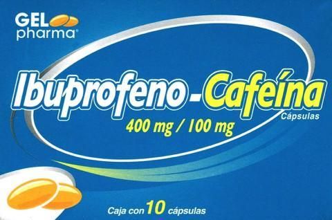 IBUPROFENO-CAFEINA 400/100 MG 10 CAP GELPHARMA