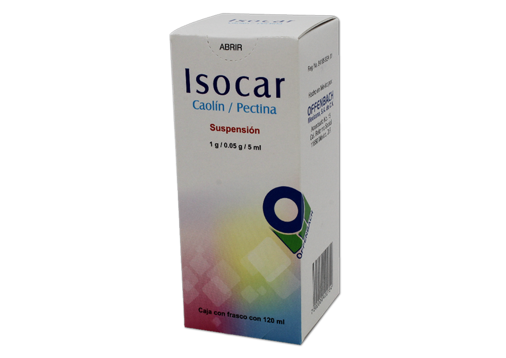 ISOCAR 1 G/50 MG/5 ML SUSP 120 ML