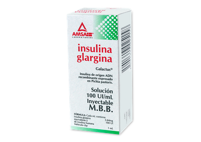 INSULINA GLARGINA FCO 100 UI AMSA
