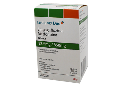 JARDIANZ DUO 12.5/1000 MG 60 TAB