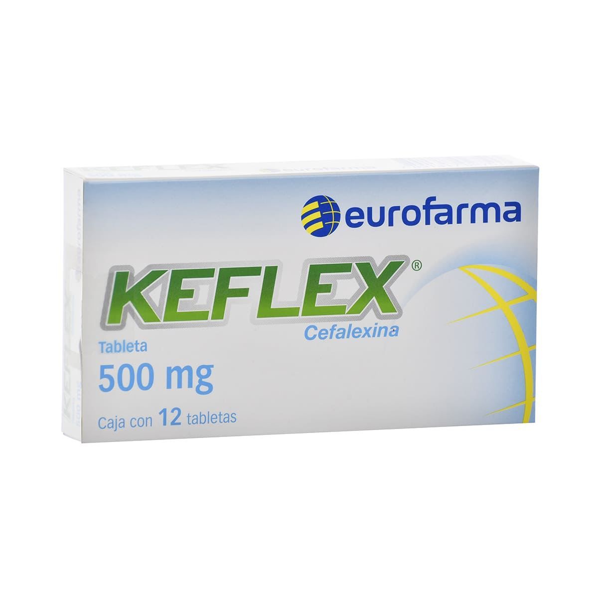 KEFLEX 500 MG 12 TAB