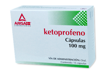 KETOPROFENO 100 MG 15 CAP AMSA