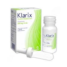 KLARIX  250 MG/5 ML SUSP 60 ML