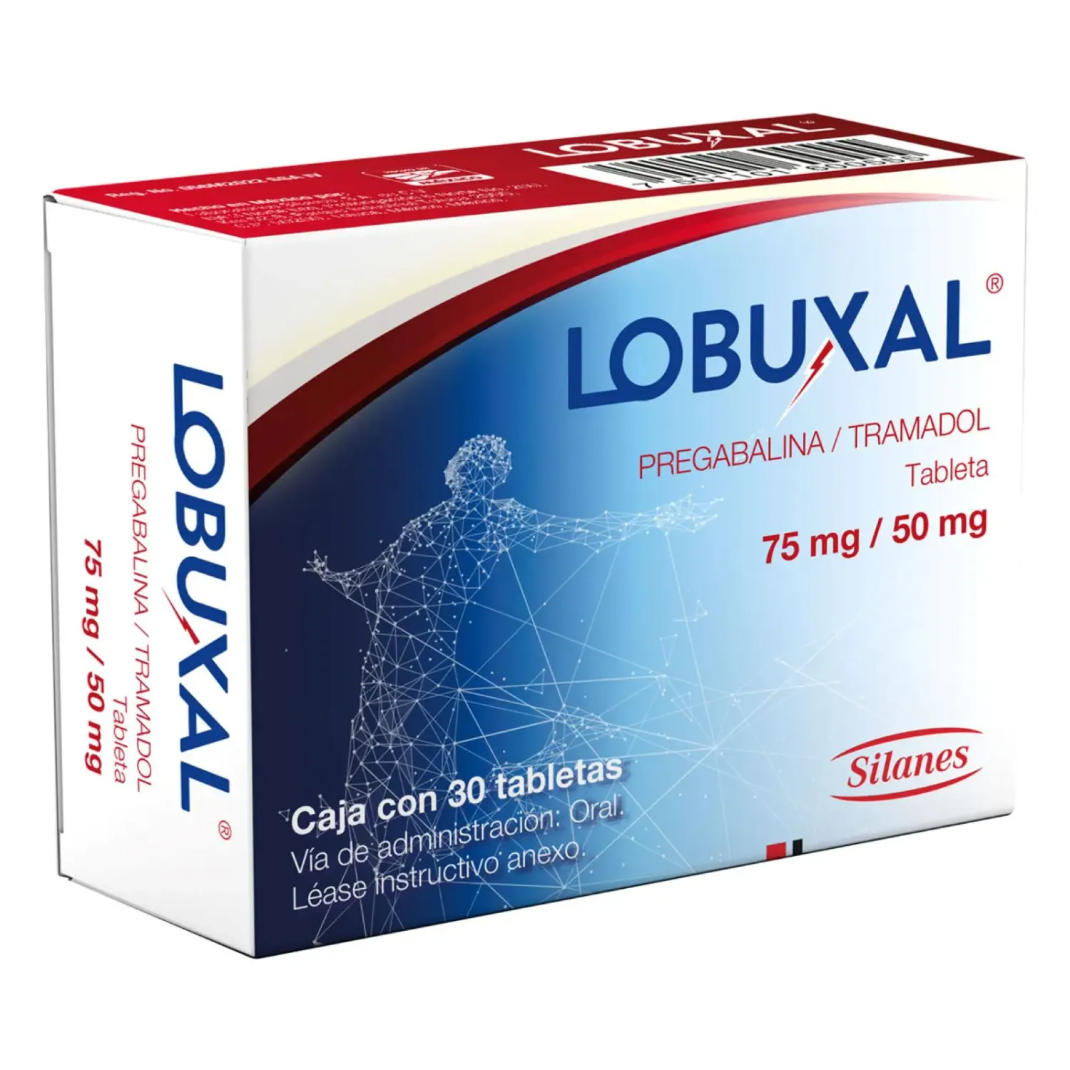 LOBUXAL 75/50 MG 30 TAB