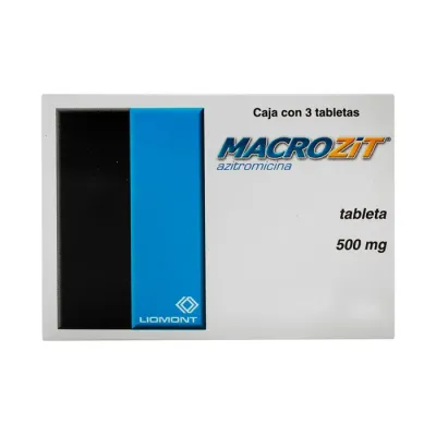 MACROZIT 500 MG 3 TAB