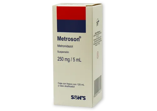 METROSON 250 MG SUSP 120 ML