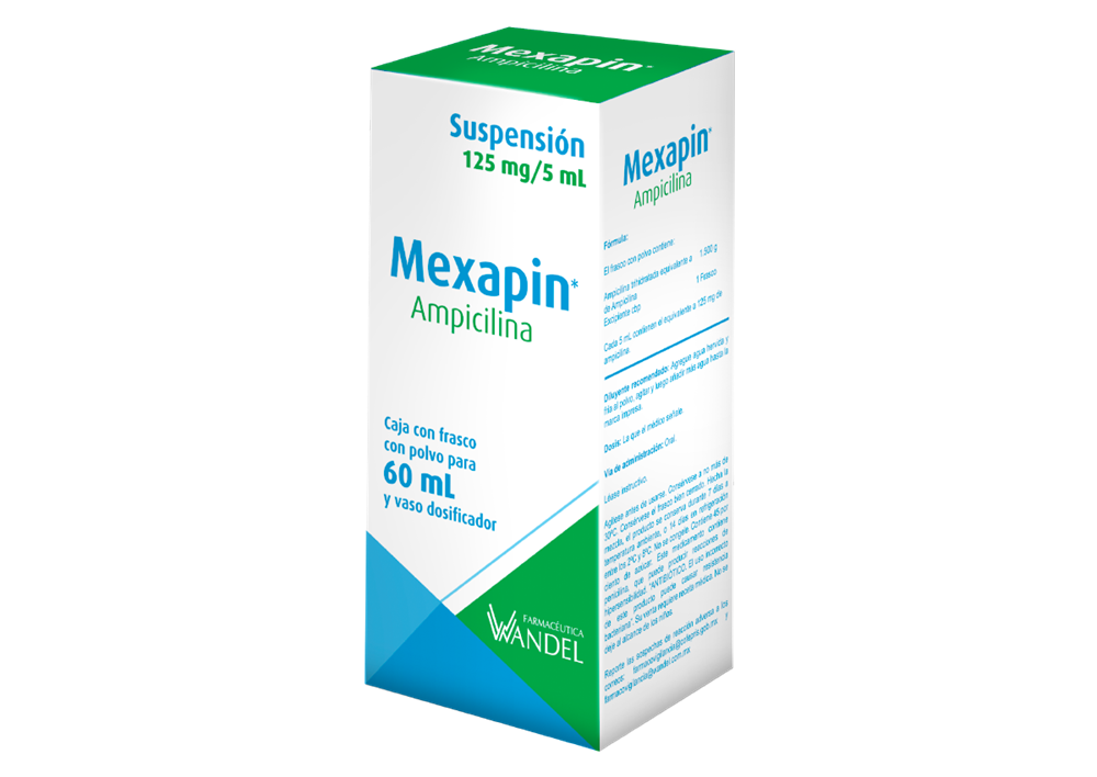 MEXAPIN 125/5 ML SUSP 60 ML