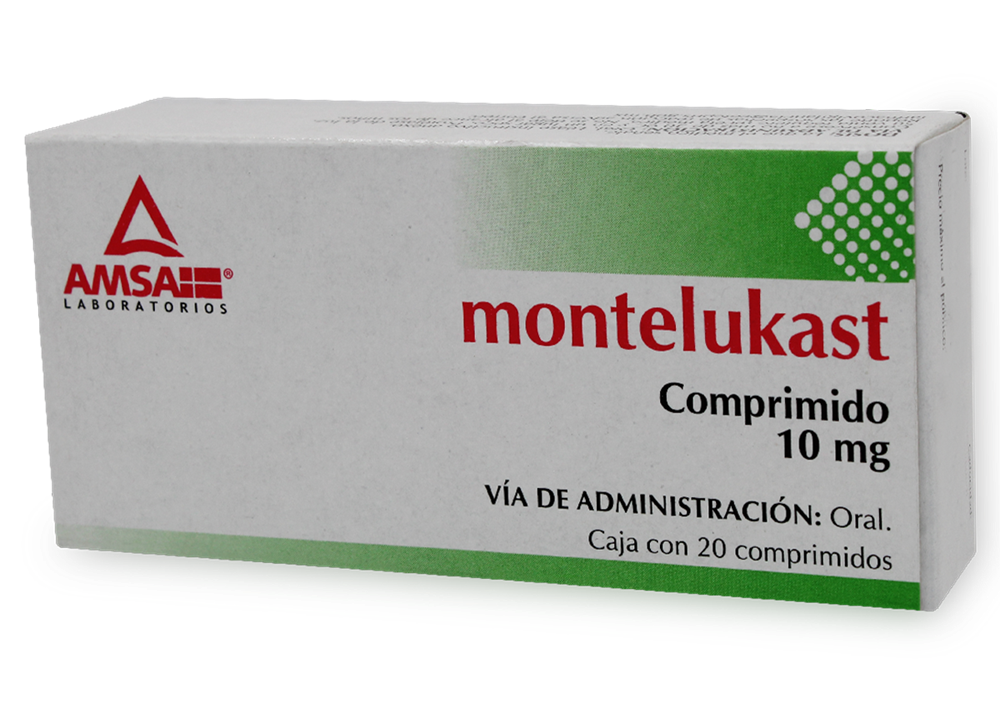 MONTELUKAST 10 MG  20 TAB AMSA