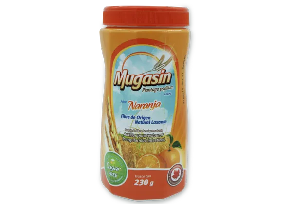 MUGASIN NARANJA 49.7/100 G PVO 230 G