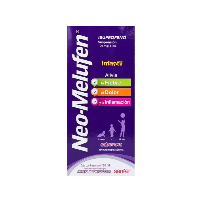 NEO MELUFEN SUSP 100 ML UVA