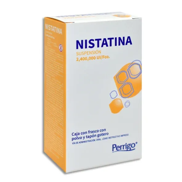 NISTATINA 2 400 000 UI/ML FCO 24 ML PERRIGO