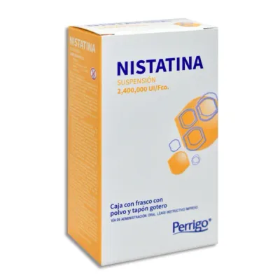NISTATINA 2 400 000 UI/ML FCO 24 ML PERRIGO