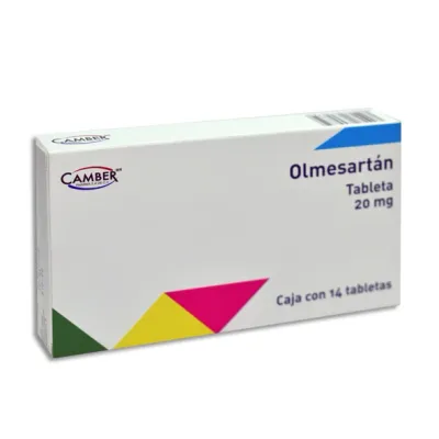 OLMESARTÁN 20 MG 14 TAB CAMBER
