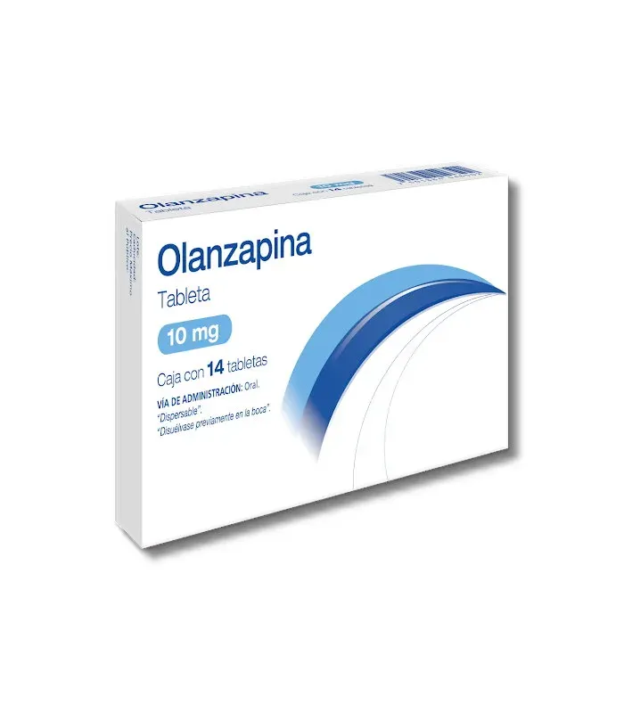 OLANZAPINA 10 MG 14 TAB PSICOFARMA