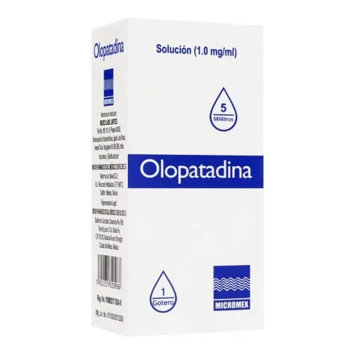 OLOPATADINA 1 MG/1 ML GOT OFT 5 ML MICROMEX