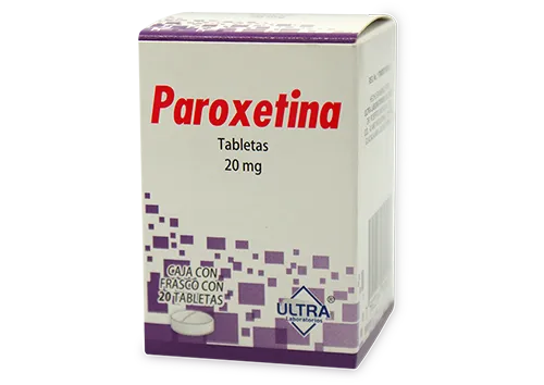 PAROXETINA 20 MG 20 TAB ULTRA