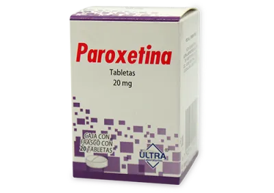 PAROXETINA 20 MG 20 TAB ULTRA