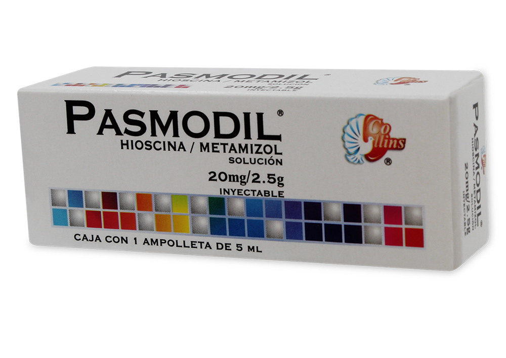 PASMODIL 20 MG/2.5 G AMP IV