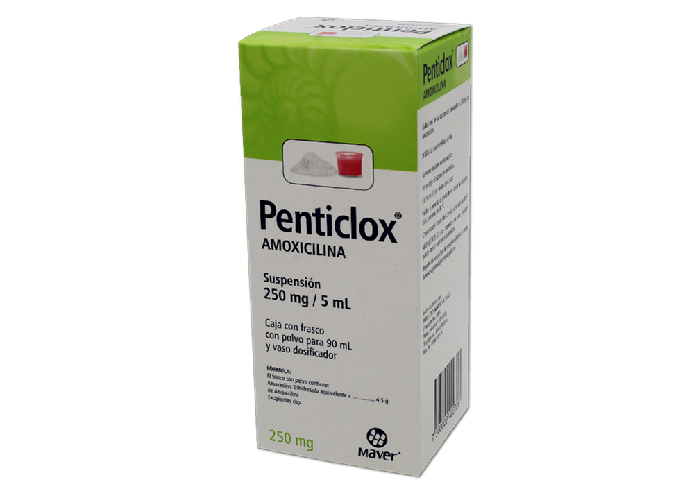 PENTICLOX 250 MG/5 ML SUSP 90 ML