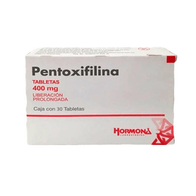PENTOXIFILINA 400 MG 30 TAB L.P. HORMONA
