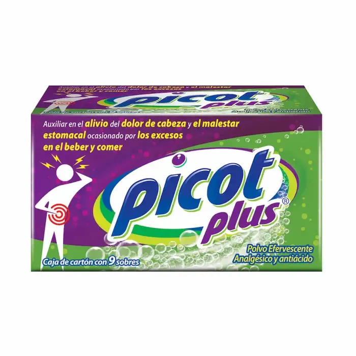PICOT PLUS SAL DE UVAS 9 SOBRES