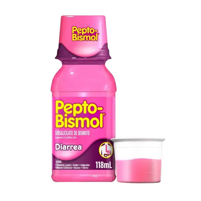 PEPTO-BISMOL DIARREA 3.5 G/100 ML FCO 118 ML