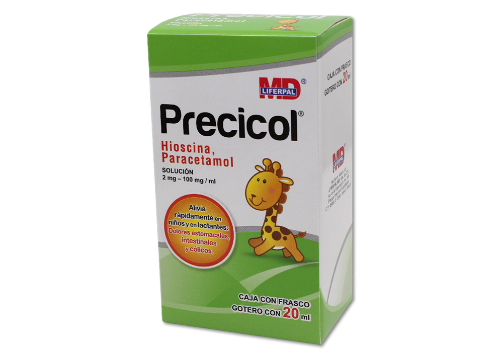 PRECICOL 2/100 MG/ML GOT 20 ML