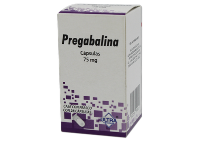 PREGABALINA 75 MG 28 CAP ULTRA