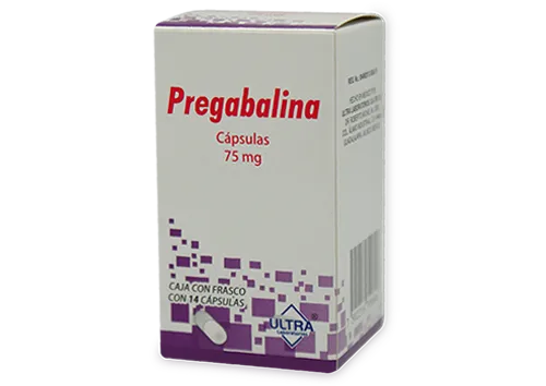 PREGABALINA 75 MG 14 CAP ULTRA