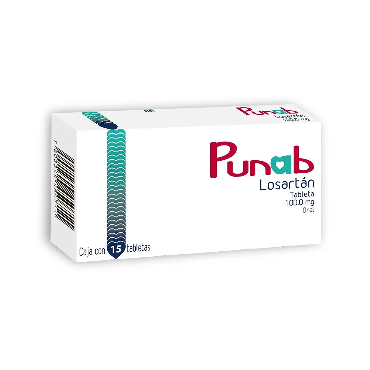 PUNAB 100 MG 15 TAB
