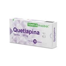 QUETIAPINA 25 MG 30 TAB TEMPUS PHARMA